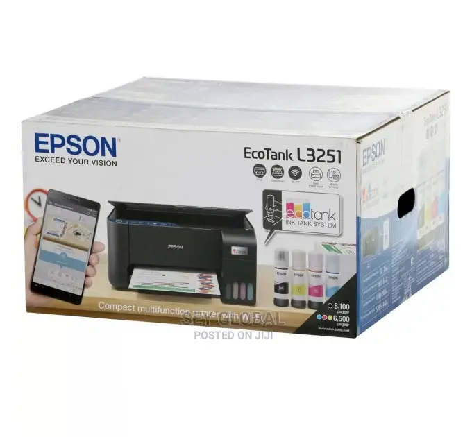 Epson Ecotank L3251 4in1 Color Wifi Printer