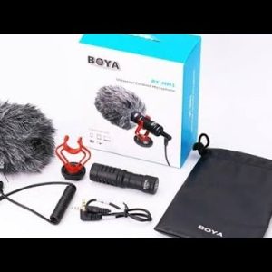 Boya BY-MM1 Mini Cardioid Condenser Microphone