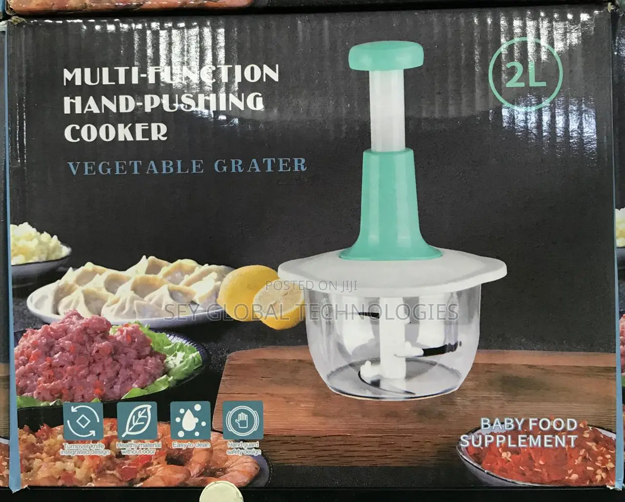 Multifunction Hand Pushing Cooker - Image 3