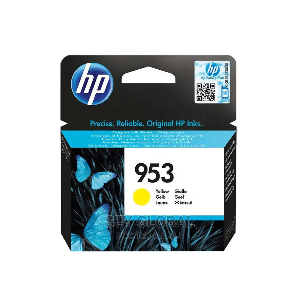 HP 953 Yellow Original Inks for Officejet 7720 Series Printer - Image 2