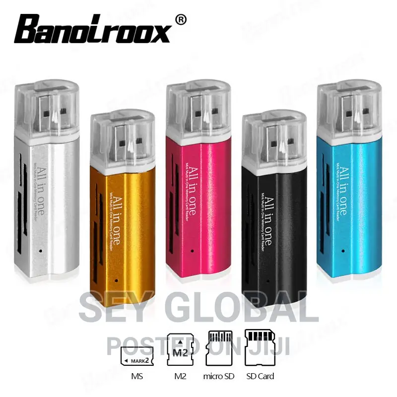 Portable 4 in 1 Memory Card Reader Multi Card Reader Usb 2.0