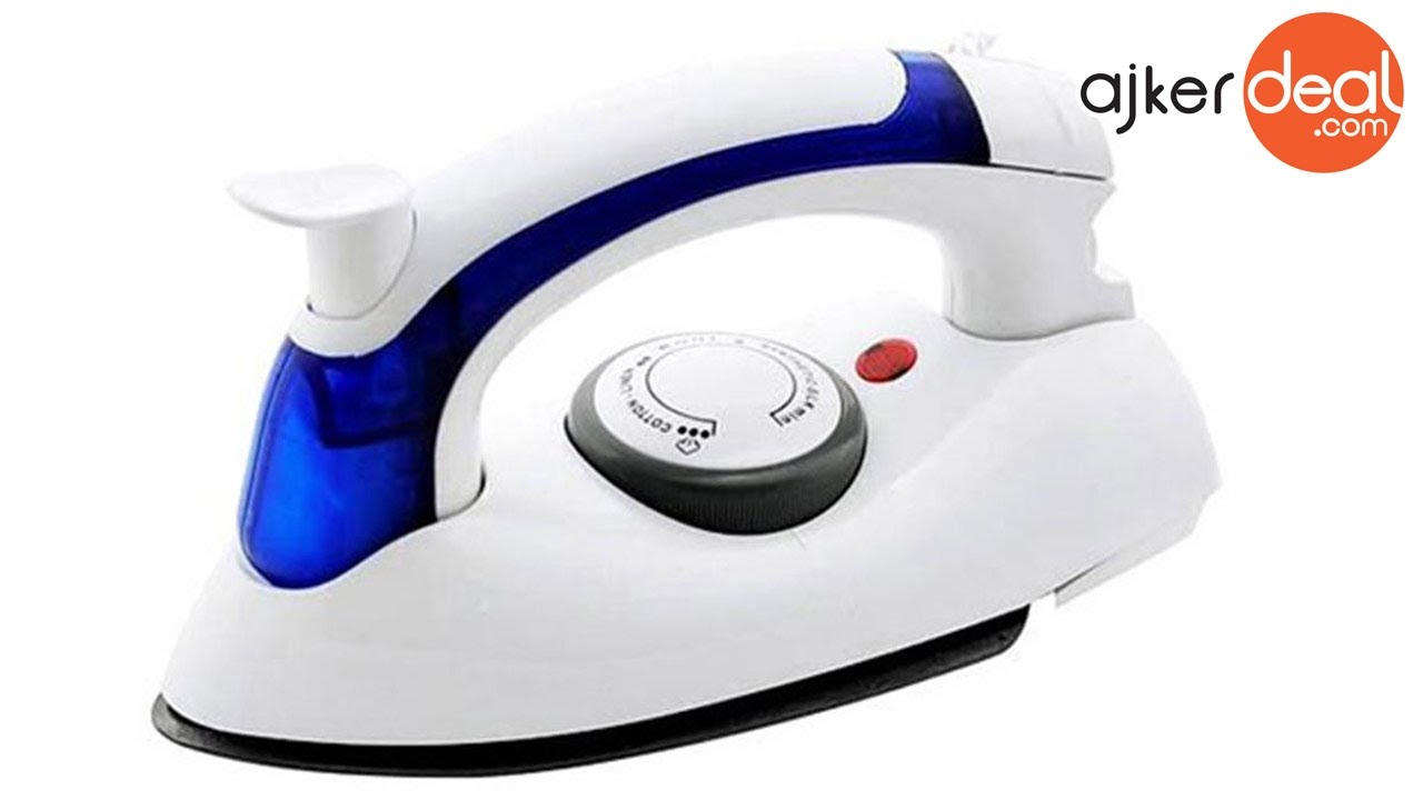Portable Foldable Handheld Steam Travel Iron Folding Compact