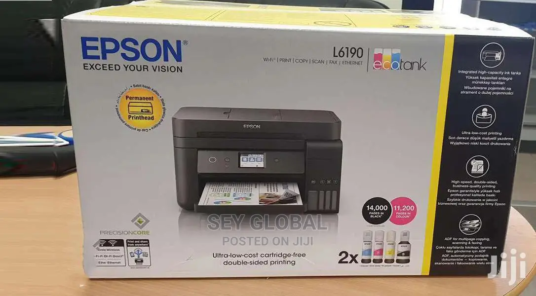Epson L6190 Wi-Fi Duplex All-in-One Ink Tank Printer With ADF - Image 2