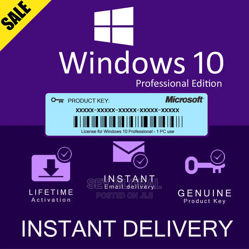 Windows 10 Professional Genuine License