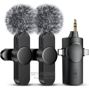 Wireless All in One Microphone for Camera Smartphone
